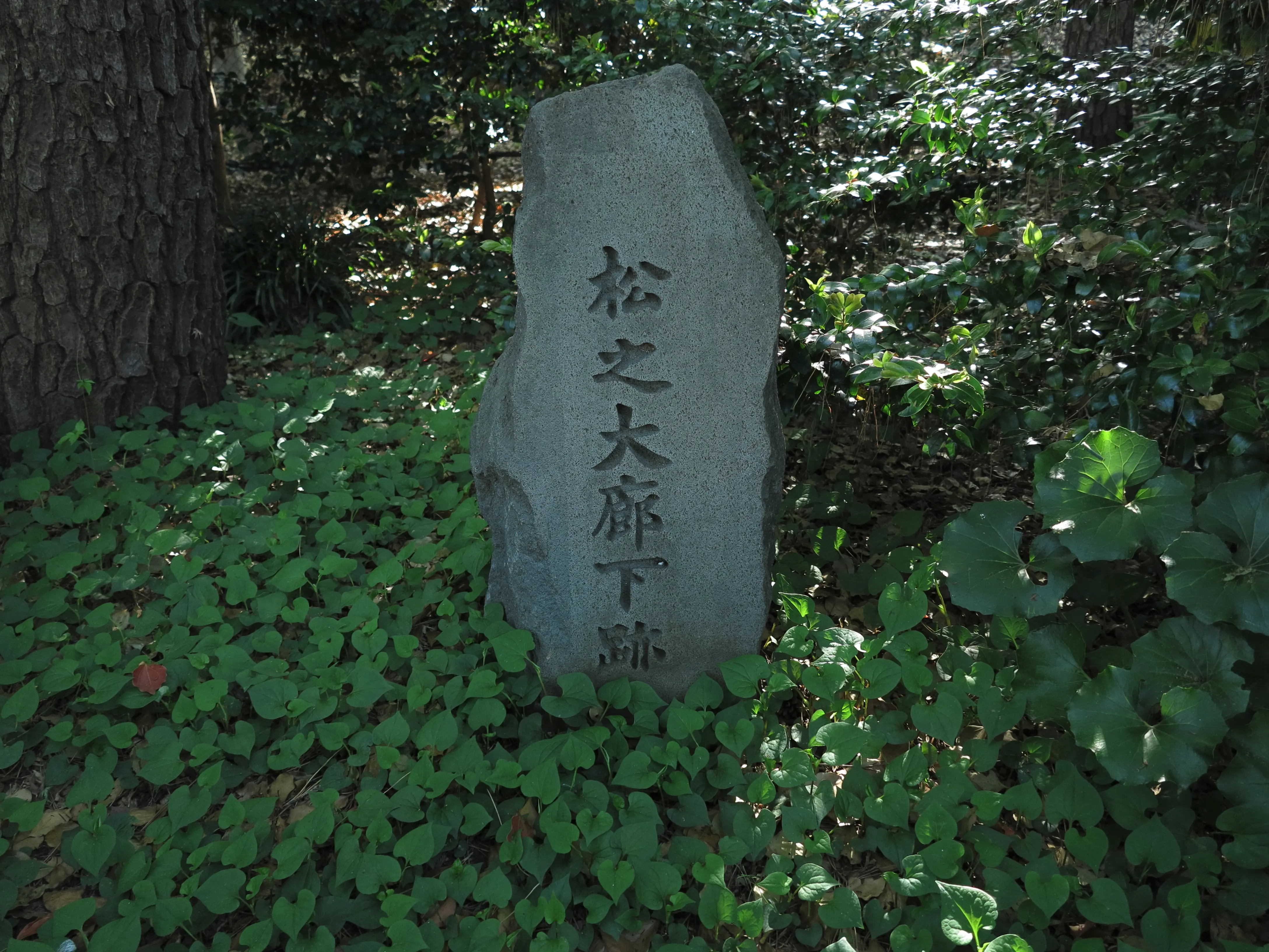 書籍内の画像抜粋:江戸城松の廊下跡(浅野内匠頭刃傷の現場)